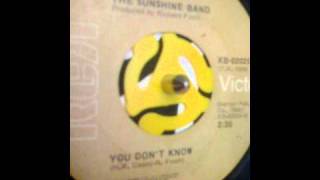 You Don&#39;t Know - K.C. &amp; The Sunshine Band - 1975