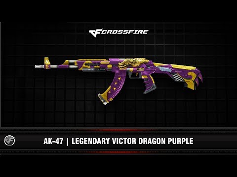CF : AK-47 | Legendary Victor Dragon Purple (VIP Beta)