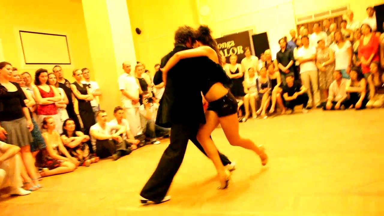 Pablo Inza y Yamila Ivonne performing 3/4