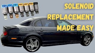 How to replace Jaguar ZF 6HP TRANSMISSION solenoids - BMW, Aston Martin