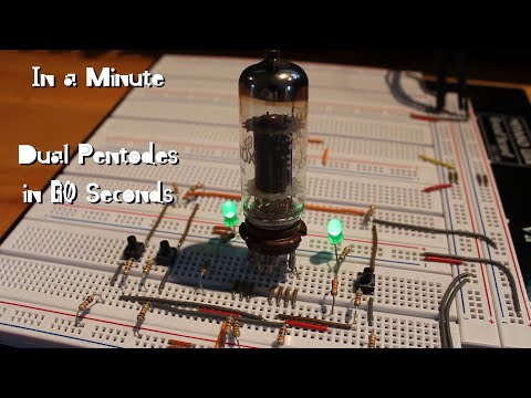 In a Minute: Vacuum Tube Dual Pentodes in 60 Seconds