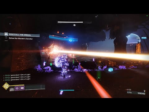 Solo Flawless 100K Nightfall The Ordeal | Warden Of Nothing (Titan)