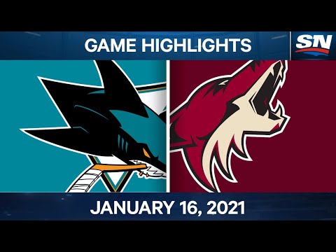 NHL Game Highlights | Sharks vs. Coyotes - Jan. 16, 2021