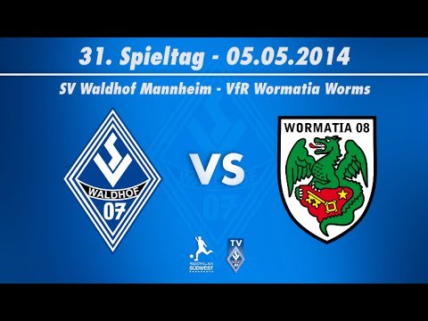 SV Waldhof Mannheim 07 vs. VfR Wormatia Worms  31. Spieltag 13/14