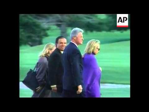 Argentina - US President Clinton on environment