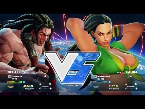 Gamerbee ( Necalli ) VS Humanbomb ( Laura ) HD 1080p - Street Fighter 5