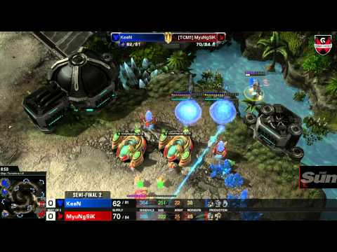 KeeN vs MyuNgSiK - GC's 2015 Starcraft 2 Summer Masters II (Semi-Final #2)