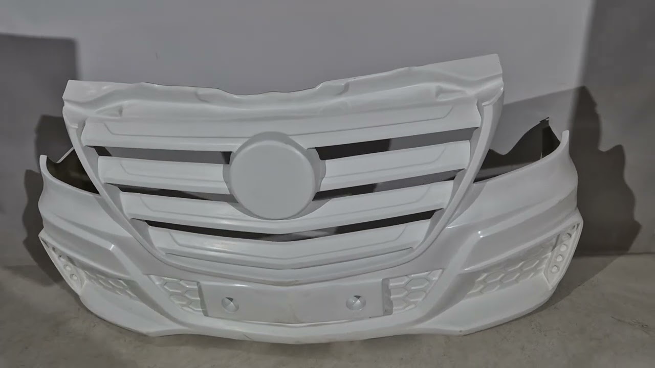 Mercedes Sprinter W906 2006–2018 гг. Передний бампер GT Style (2013-2018) Video 1