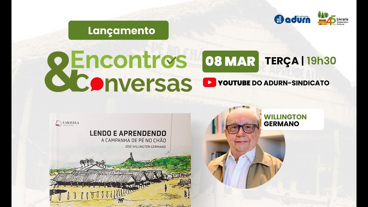 Em fevereiro de 1960, um movimento educacional ganhou espa&ccedil;o no Rio Grande do Norte, sendo posteriormente batizado de Campanha de P&eacute; no Ch&atilde;o Tamb&eacute;m se Aprende a Ler. Passados 60 anos, Willington Germano, professor em&eacute;rito da Universidade Federal do Rio Grande do Norte (UFRN) lan&ccedil;a uma edi&ccedil;&atilde;o comemorativa da sua obra &ldquo;Lendo e Aprendendo: A Campanha de P&eacute; no Ch&atilde;o&rdquo;.