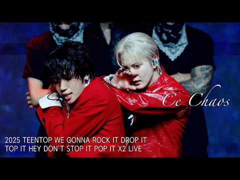 [4K직캠] 250824 Ce Chaos 틴탑(TEEN TOP) 천지(CHUNJI) FOCUS 틴탑 콘서트