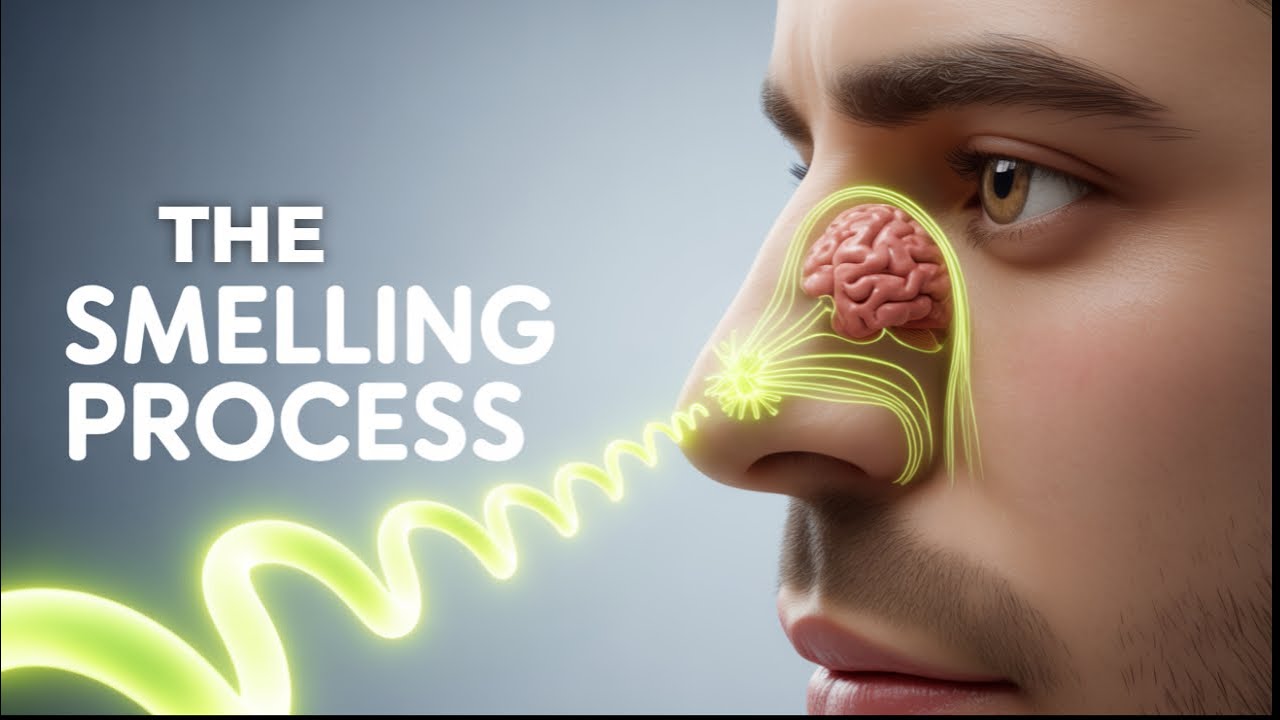 The human nose and  Its smelling process