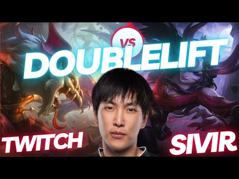 DOUBLELIFT | TWITCH VS SIVIR | ADC GAMEPLAY | Patch 14.5 / Season 14 | #LeagueofLegends