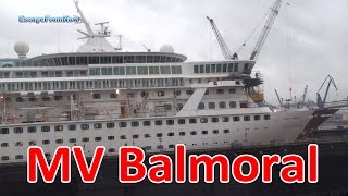 Cruise ship MV Balmoral at Blohm + Voss Hamburg