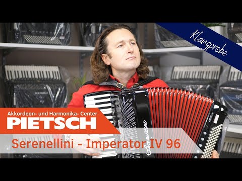 Akkordeon - Serenellini Imperator IV 96 - Klangprobe