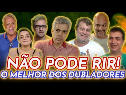 NÃO PODE RIR! O MELHOR DE DUBLADORES NO UTC