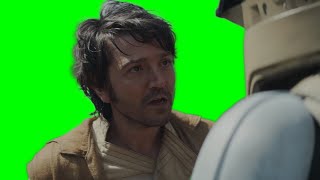 Cassian Andor "I'm a tourist" green screen