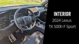 2024 Lexus TX 500h F Sport Interior | Detailed Walkthrough