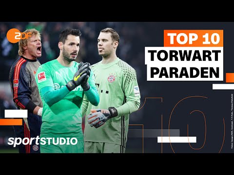 Top 10 Torwart-Paraden der Bundesliga-Geschichte | Teil 2 | sportstudio