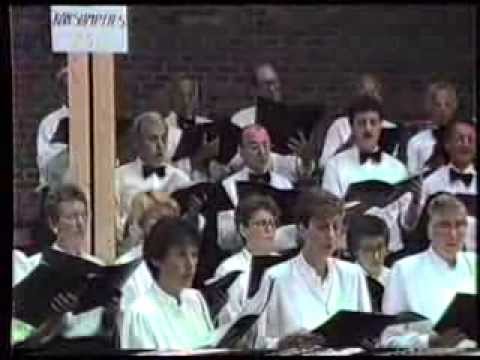 St-Albanuskoor van Vlijtingen in 1987