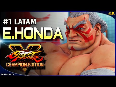 GustC (E.Honda) ➤ Street Fighter V Champion Edition • SFV CE [4K]
