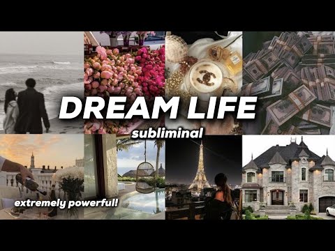 DREAM LIFE subliminal ✨ THE ultimate ALL IN ONE subliminal (beauty, self concept, success & love)