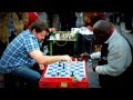 speedy chess on Union square / шахматы:белые против ...