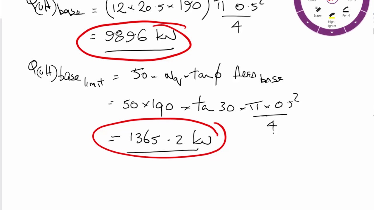 Single Pile in a cohesionless soil