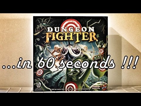 Dungeon Fighter - Brettspiel Vorstellung in 60 Sekunden - Board Game Roundup in 60s