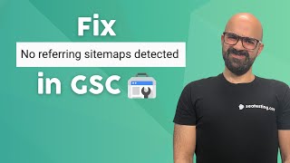 What is No Referring Sitemaps Detected in GSC?
