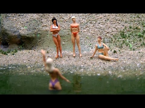 O belo modelo ferroviário espanhol com passeio de táxi em bitola HO