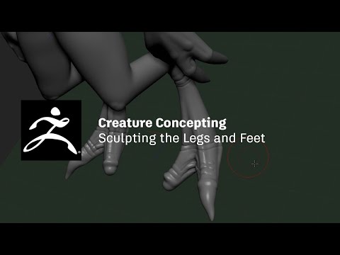 3D Creature Concepting with Maya and ZBrush - Lesson 7 / 24