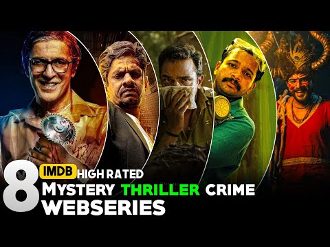 Top 8 Best South indian Psycho thriller webseries in hindi 2025| investigation thriller movies