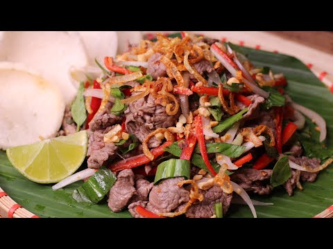 Bò tái chanh