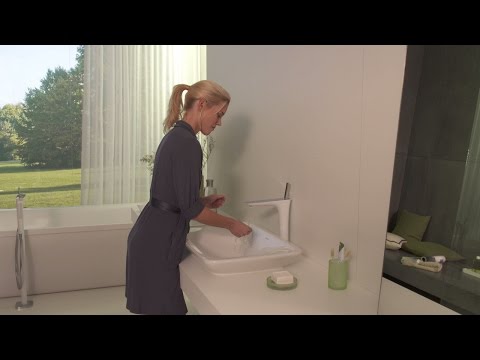 Lifestyle: Single lever basin mixer 240 for washbowls with push-open waste set 1