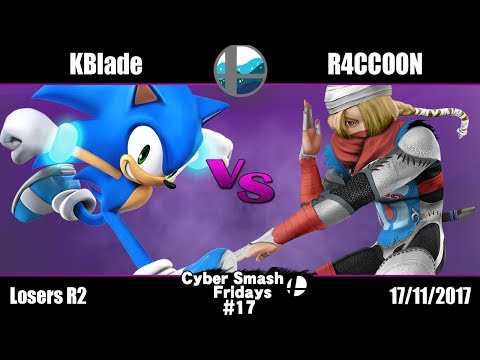 CSF #17: KBlade (Sonic) vs R4CCOON (Sheik) - Losers R2