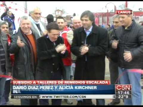 C5N - LANUS: SUBSIDIO A TALLERES DE REMEDIOS ESCALADA