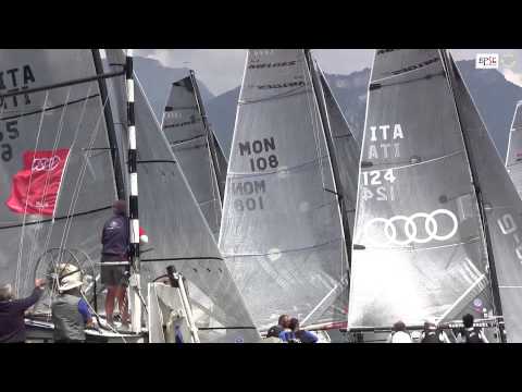 Audi tron Sailing Series 2014 - Melges 20 - Riva del Garda Day 1