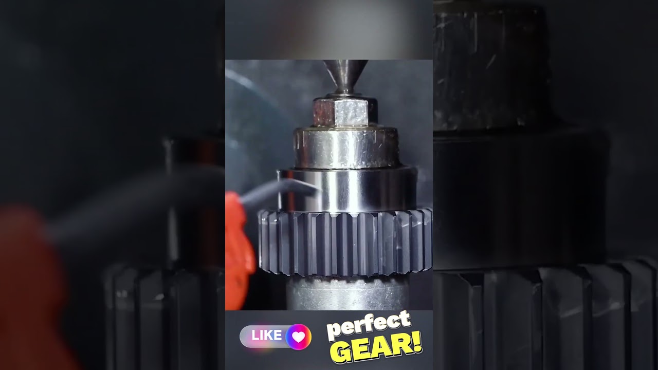 ⚙️ Gear Hobbing Process   Precision Manufacturing ⚙️