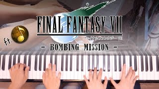 Final Fantasy VII Remake - Bombing Mission - 4hands Piano Cover