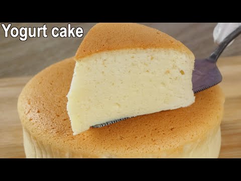 Soft and Fluffy yogurt cake Recipe | How to make Souffle Yogurt Cake