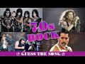 Can you name the 70s ROCK Hits?  | MUSIC QUIZ | GUESS THE SONG