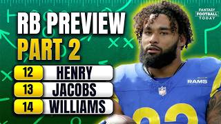 2026 RB Preview Part 2! ADP Preview, & RB Strategy! Draft Prep Guide | 2026 Fantasy Football Advice