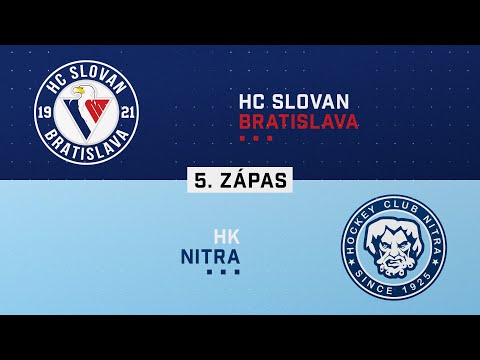 5.zápas finále HC Slovan Bratislava - HK Nitra HIGHLIGHTS