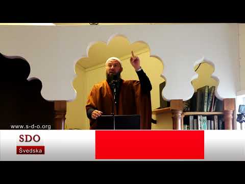 Hfz Almir Kapić - Hutba na arapskom, Örebro 8 sep 2017