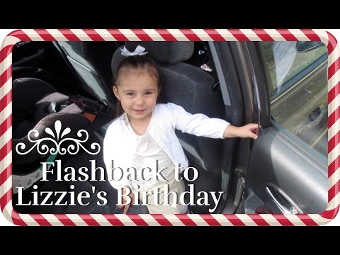 VLOGMAS 2015:  Day 4 (12/3/15) - FLASHBACK TO LIZZIE'S BIRTHDAY Video