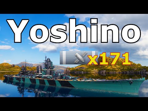 World of WarShips Yoshino - 1 Kills 305K Damage