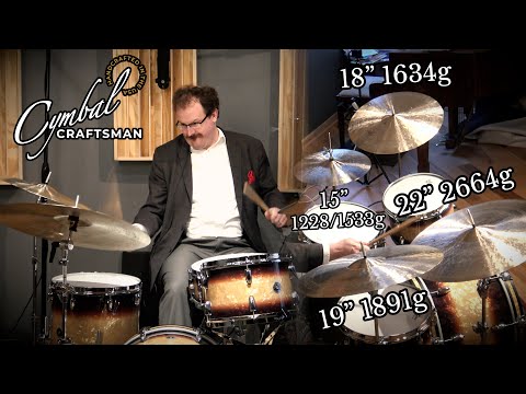 BRAND NEW Batch of Cymbal Craftsman! - 15" Hats; 18", 19" and 22" Crash/Rides