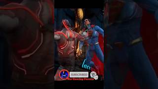 Superman vs Enraged Bane 😱⚡ fight 😱 DC Injustice 2 #dc #injustice2 #viral