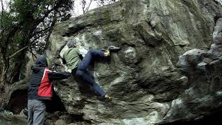 Video thumbnail of Ramblo one, 7a. Lagundo/Algund