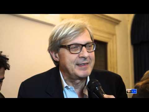 Vittorio Sgarbi parla delle prossime mostre a Urbino